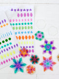 JoyJems: Suncatcher Pattern Play Set - Stars and Hexagons