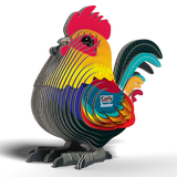 EUGY Cardboard Model Kit: Rooster