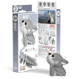 EUGY Cardboard Model Kit: Wolf