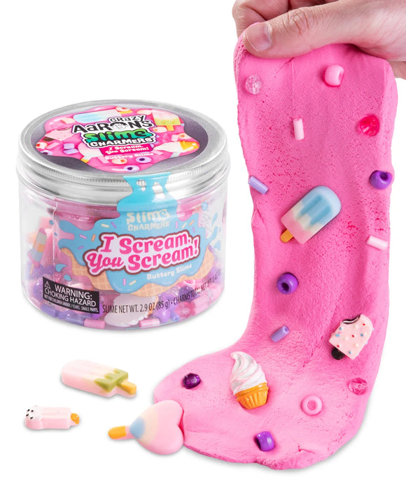 Crazy Aaron's Thinking Putty Slime Charmers: I Scream You Scream