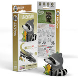 EUGY Cardboard Model Kit: Raccoon