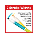 Faber-Castell 24 ct Duo Tip Washable Markers