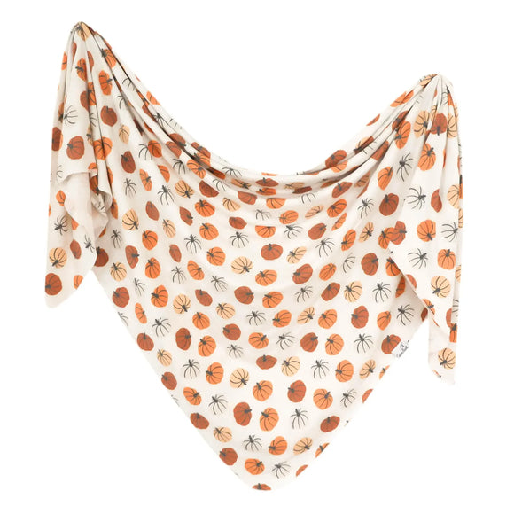 Copper Pearl: Knit Swaddle Blanket - Karver