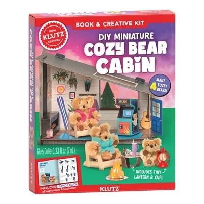 Klutz® DIY Miniature Cozy Bear Cottage
