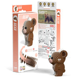 EUGY Cardboard Model Kit: Bear