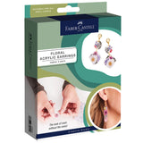 Faber-Castell Pressed Floral Acrylic Earrings