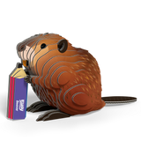 EUGY Cardboard Model Kit: Beaver