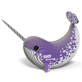EUGY Cardboard Model Kit: Narwhal