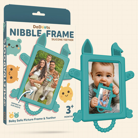 The Nibble Frame - Baby Safe Photo Frame and Teether