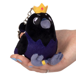 Squishable® Micro Keychain: King Raven 3"