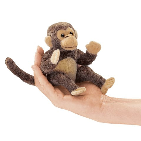 Folkmanis® Finger Puppet: Mini Monkey