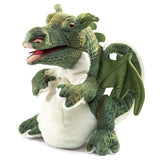 Folkmanis® Hand Puppet: Baby Dragon