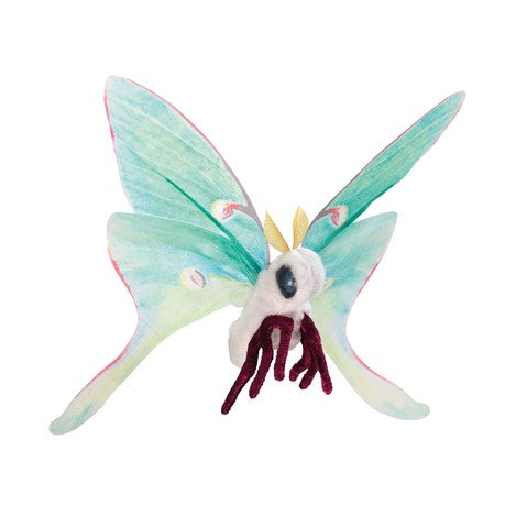 Folkmanis® Finger Puppet: Mini Luna Moth