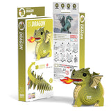 EUGY Cardboard Model Kit: Dragon
