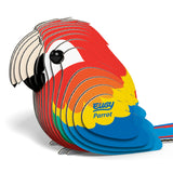 EUGY Cardboard Model Kit: Parrot