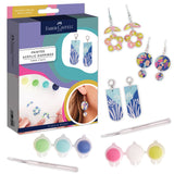 Faber-Castell Painted Acrylic Earrings