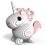 EUGY Cardboard Model Kit: Unicorn