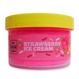 Peachybbies Slime: Strawberry Ice Cream