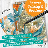 Faber-Castell Reverse Coloring & Doodling Book - Neutrals Edition