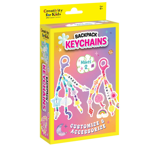 Creativity for Kids Mini Kit: Backpack Keychains
