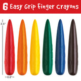 Faber-Castell Little Creatives 6 Easy Grip Finger Crayons