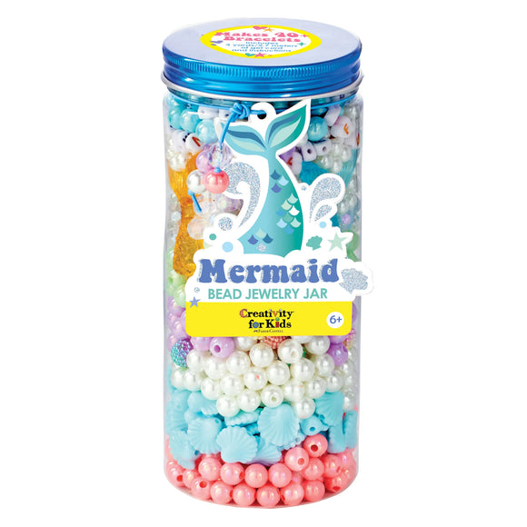Creativity for Kids Bead Jewelry Jar: Mermaid