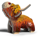 EUGY Cardboard Model Kit: Highland Cow