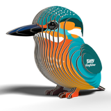 EUGY Cardboard Model Kit: Kingfisher