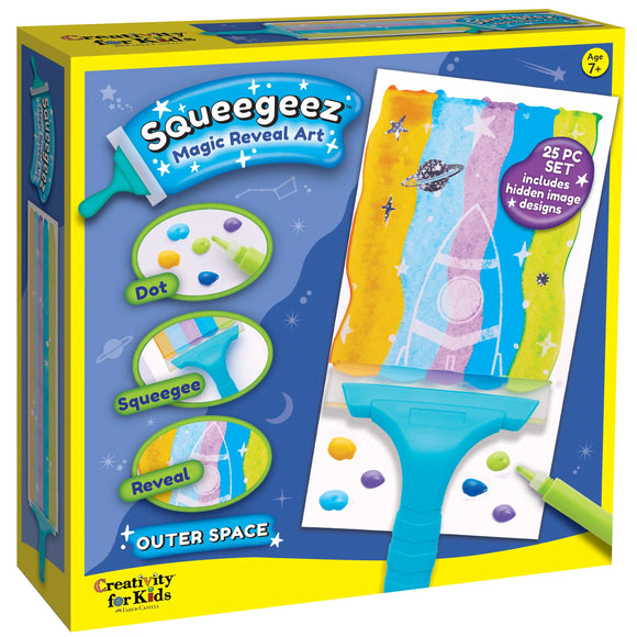 Creativity for Kids: Squeegeez™ Magic Reveal Art Outer Space