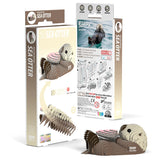 EUGY Cardboard Model Kit: Sea Otter