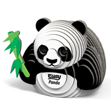EUGY Cardboard Model Kit: Panda