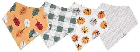 Copper Pearl: Baby Bandana Bibs (4 pack) - Karver