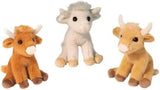 Douglas Mini Highland Cow Assorted 6"