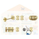 Djeco Cabanalock Wooden Skill Board