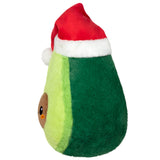 Squishable® Snugglemi Snackers: Santa Avocado 9"