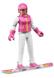 Bruder® Snowboarder with Accessories