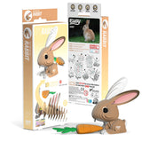 EUGY Cardboard Model Kit: Rabbit