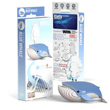 EUGY Cardboard Model Kit: Blue Whale