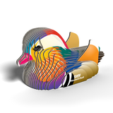 EUGY Cardboard Model Kit: Mandarin Duck