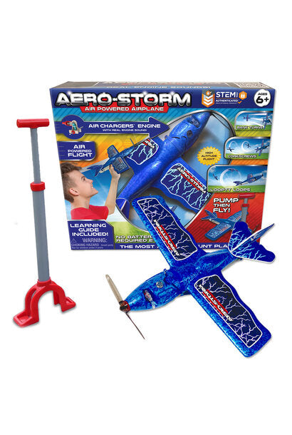 Tangle® Aero-Storm Stunt Plane Blue