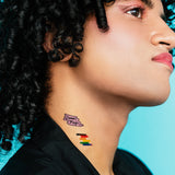 Tattly Sheet Inclusive Pride Tattoos