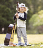 Burt's Bees Organic Baby Tee & French Terry Pant Set Acoustic Guitar