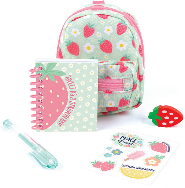 create mini office backpack Mini Backpack with Stationery
