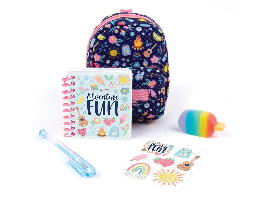adorable project mini backpack Mini Backpack with Stationery