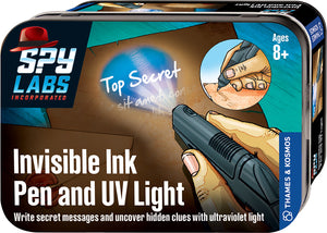 Thames & Kosmos: Spy Labs - Invisible Ink Pen & UV Light