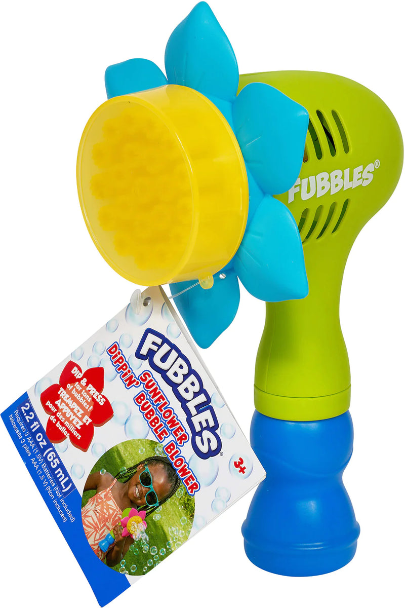 Fubbles® Sunflower Dippin' Bubble Blower Growing Tree Toys