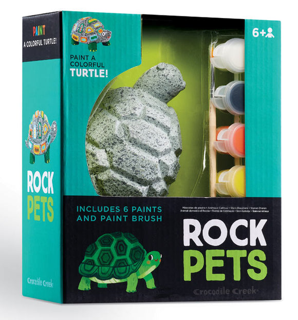 Crocodile Creek Rock Pets: Turtle