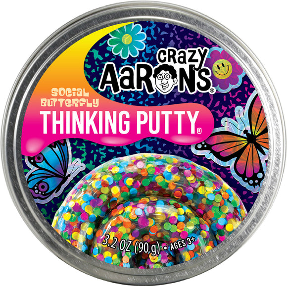 Crazy Aaron's Putty Trendsetters:  Social Butterfly