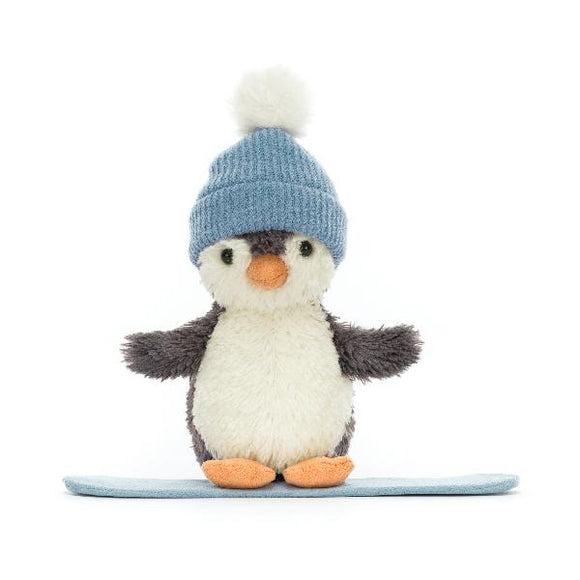 Jellycat Peanut Penguin Snowboarding Small 4