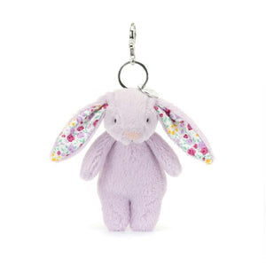 Jellycat Bashful Bunny Blossom Jasmine Bag Charm 7”